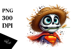 Funny Goofy Skeleton PNG Product Image 1