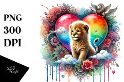 baby Lion PNG Product Image 1
