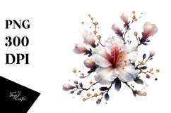 Shiny Azalea | Sublimation | Clipart Product Image 1