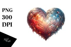 Digital Painting Heart Made of PNG Product Image 1