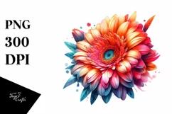 Vibrant Gerbera Flowers, Transparent PNG Product Image 1