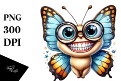 Happy Butterfly with es | Clipart Product Image 3