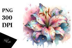 Detailed Vibrant Lily PNG Product Image 3