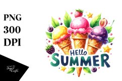 Vibrant Ice Creams, Transparent PNG Product Image 3