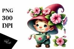 Baby Gnome Impatiens PNG Product Image 1