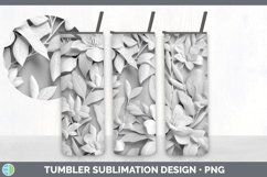 GorgeousWhite 3D Sculpture Tumbler design.
