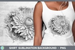 GorgeousWhite 3D Sculpture Shirt design.