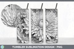 GorgeousWhite 3D Sculpture Tumbler design.