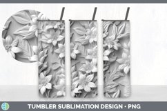 GorgeousWhite 3D Sculpture Tumbler design.