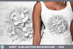 GorgeousWhite 3D Sculpture Shirt design.