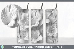GorgeousWhite 3D Sculpture Tumbler design.