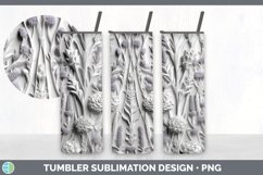 GorgeousWhite 3D Sculpture Tumbler design.