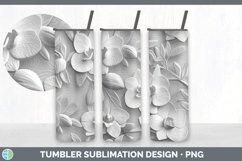 GorgeousWhite 3D Sculpture Tumbler design.