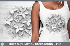 GorgeousWhite 3D Sculpture Shirt design.