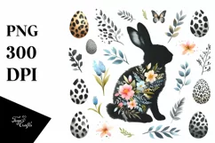 Watercolor Colorful Easter Clipart |T-shirt, Mug, Tumbler Product Image 3