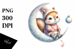 Pastel Baby Squirrel, High-Res PNG Product Image 3