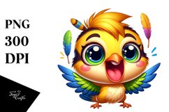 Colorful Baby Oriole Clipart Product Image 1