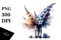 Abstract Artistic Delphinium Clipart Product Image 3