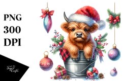 Highland Baby Cow PNG Product Image 1