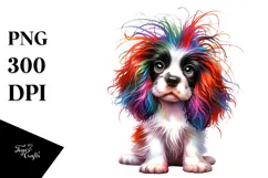 Expressive Baby English Springer Spaniel, PNG Product Image 1