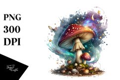 Detailed Magical Mushroom, Transparent PNG Product Image 3