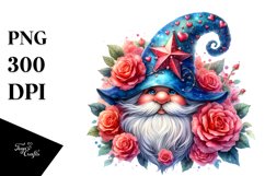 Valentines Gnome with Detailed Hat, Transparent PNG Product Image 1