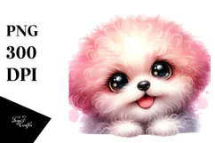 Cute Bichpoo Dog PNG Product Image 1