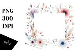 Simple Watercolor Design, High-Res PNG Product Image 1