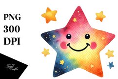 Smiling Star PNG Product Image 1