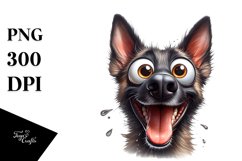 Cute Malinois Sticker | Sublimation | Clipart Product Image 1