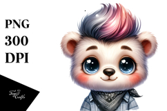 Cute Baby Bear PNG Product Image 1