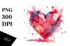 Broken Heart Love Clipart |T-shirt, Mug, Tumbler Product Image 1