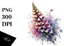 Abstract Shiny Foxglove Product Image 1