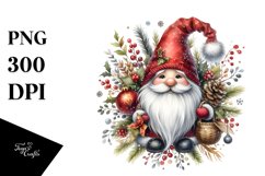 Detailed Christmass Gnome PNG Product Image 1