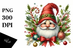 Christmas Gnome, Transparent PNG Product Image 3
