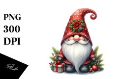 Christmas Gnome, Transparent PNG Product Image 3