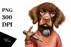 Chesapeake Bay Retriever Hip Hop Singer Product Image 3
