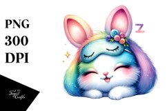 Cute Baby Rabbit with Sleeping Mask Product Image 3