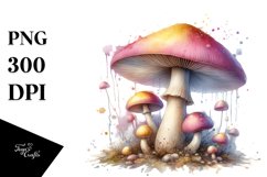 Pastel Mushroom, Transparent PNG Product Image 3