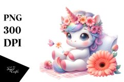 Cute Baby Unicorn Gerbera Product Image 3