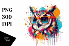 Quirky Colorful Sunglasses Art | Sublimation | Clipart Product Image 3