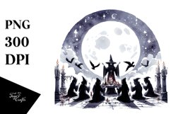 Simple Halloween Mystic Ritual Clipart Product Image 3