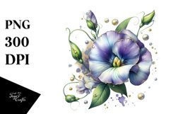 Detailed Sweet Pea Clipart Product Image 3