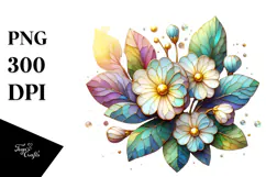 Pastel Wooden Stained Primrose, Transparent PNG Product Image 1