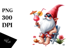 Whimsical Gnome Cocktail PNG Product Image 1