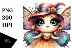 Vintage Watercolor Butterfly Clipart Product Image 1