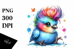 Proud Baby Bird PNG Product Image 1