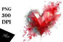 Broken Heart Love Clipart |T-shirt, Mug, Tumbler Product Image 8