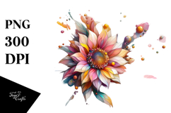 Sunflower Made of , PNG Product Image 1
