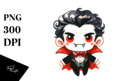 Digital Painting with Vampire PNG Product Image 1